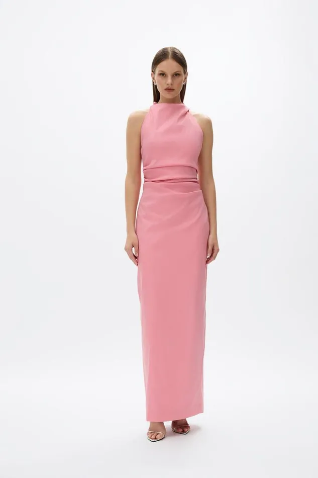 Women Maxi Dresses Rachel Gilbert Lottie Gown Peony