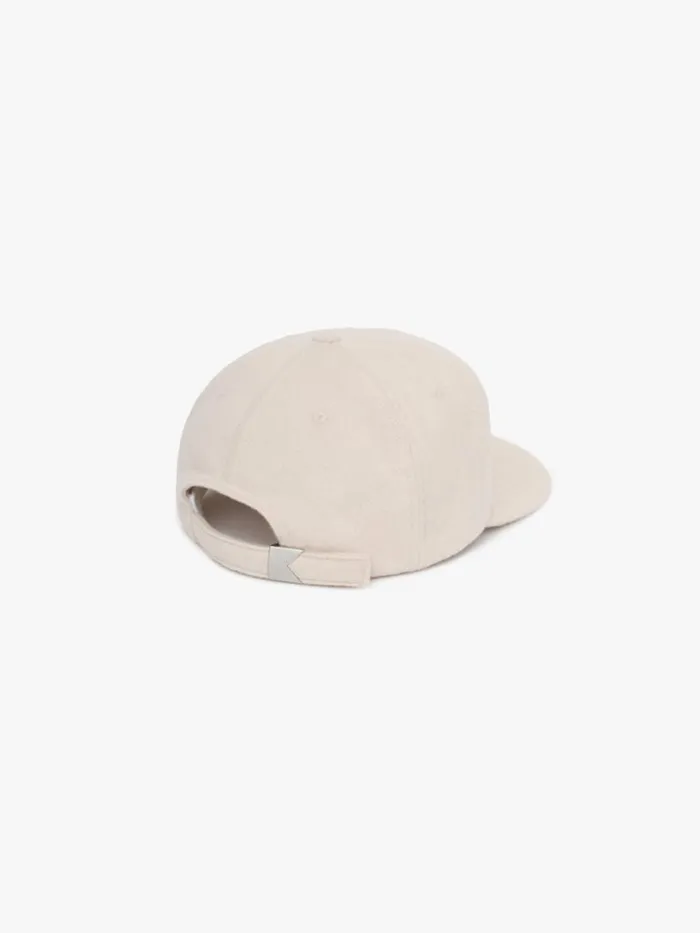 WomenMen Rhude Hats CASHMERE CHEVRON LOGO HAT Cream