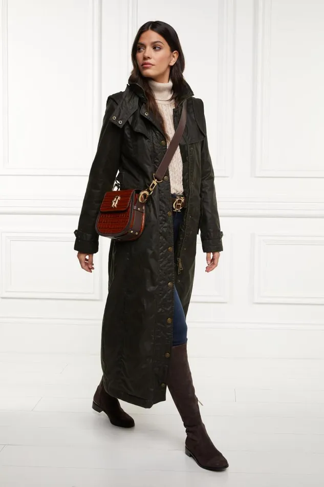 Women Merissa Wax Stockman Coat Dark Olive Holland Cooper Coats Women Merissa Wax Stockman Coat Dark Olive Holland Cooper Coats
