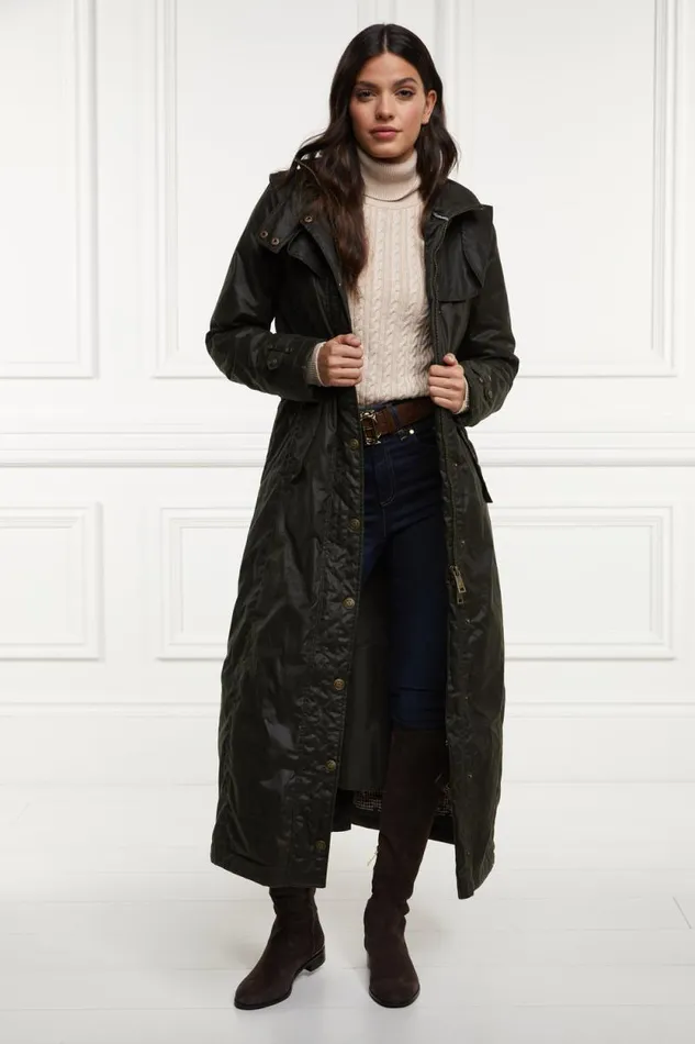 Women Merissa Wax Stockman Coat Dark Olive Holland Cooper Coats Women Merissa Wax Stockman Coat Dark Olive Holland Cooper Coats
