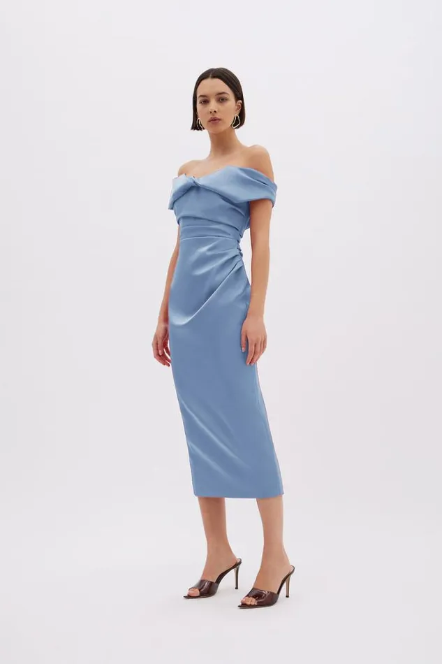 Women Midi Dresses Rachel Gilbert DARIA DRESS Women Midi Dresses Rachel Gilbert DARIA DRESS