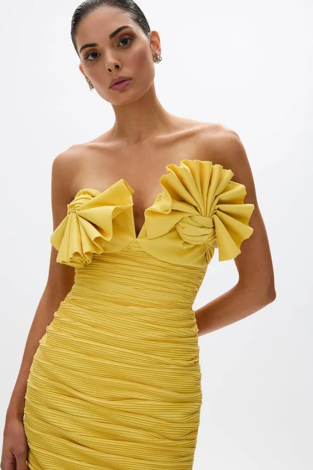 Women Midi Dresses Rachel Gilbert Jensen Dress Primrose