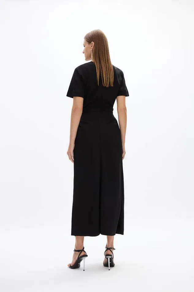 Women Midi Dresses Rachel Gilbert Orion Dress Black Women Midi Dresses Rachel Gilbert Orion Dress Black