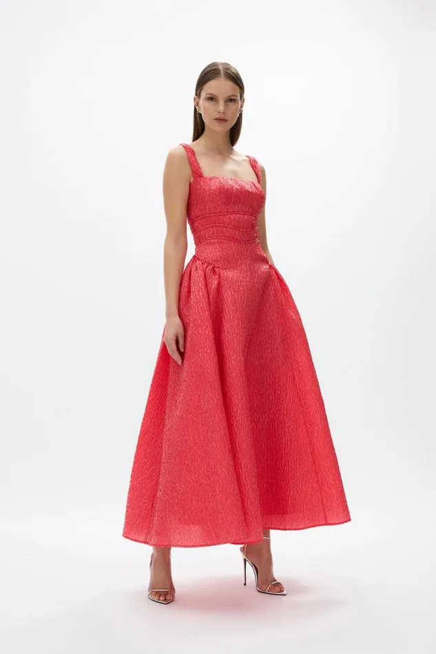 Women Midi Dresses Rachel Gilbert SOPHY STRAP DRESS