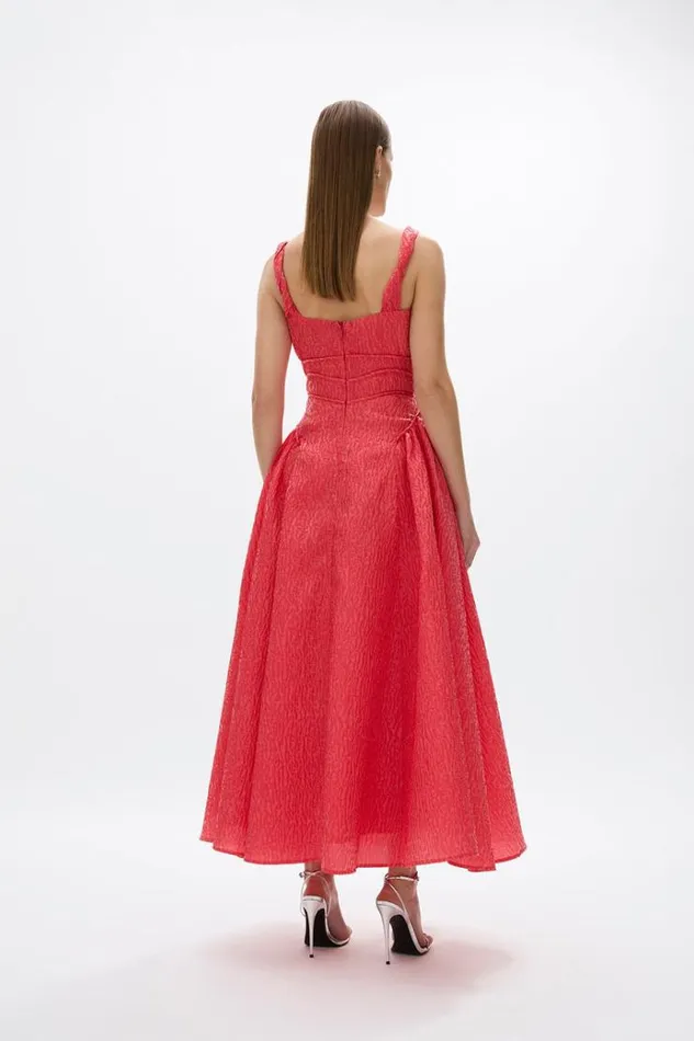 Women Midi Dresses Rachel Gilbert SOPHY STRAP DRESS