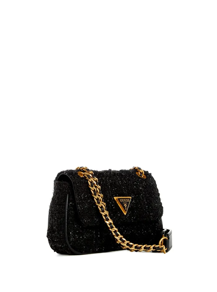 Women Mini Bags GUESS Black Giully Mini Crossbody Bag Women Mini Bags GUESS Black Giully Mini Crossbody Bag