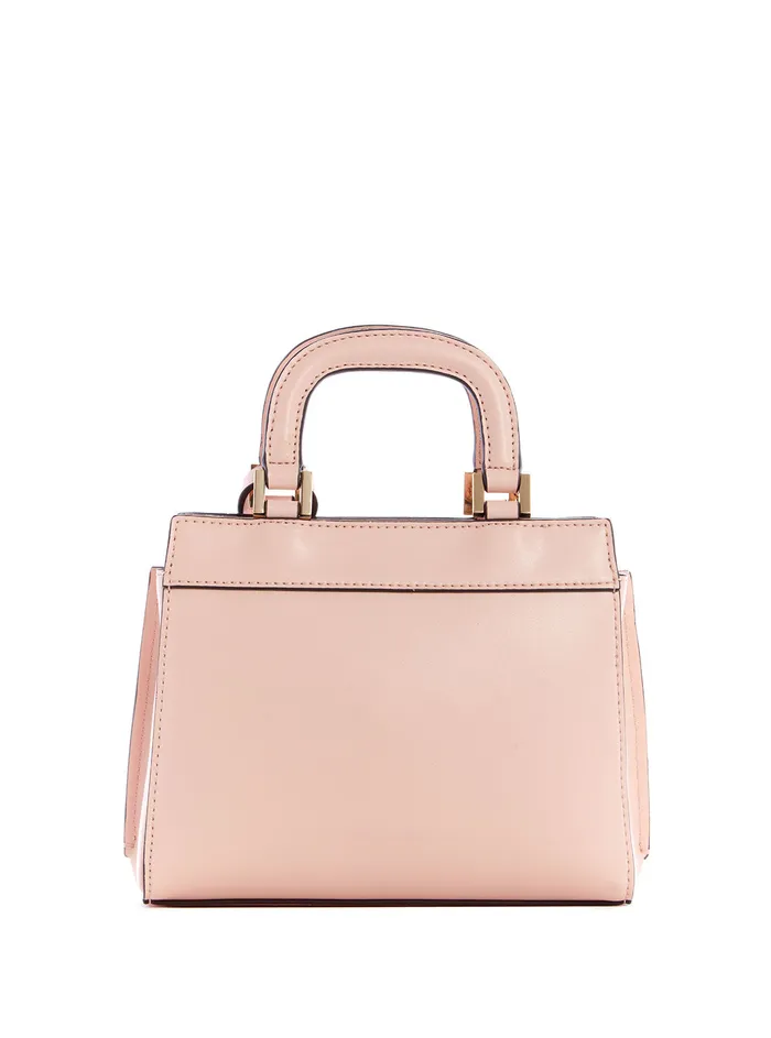 Women Mini Bags GUESS Pink Katey Mini Satchel Bag Women Mini Bags GUESS Pink Katey Mini Satchel Bag