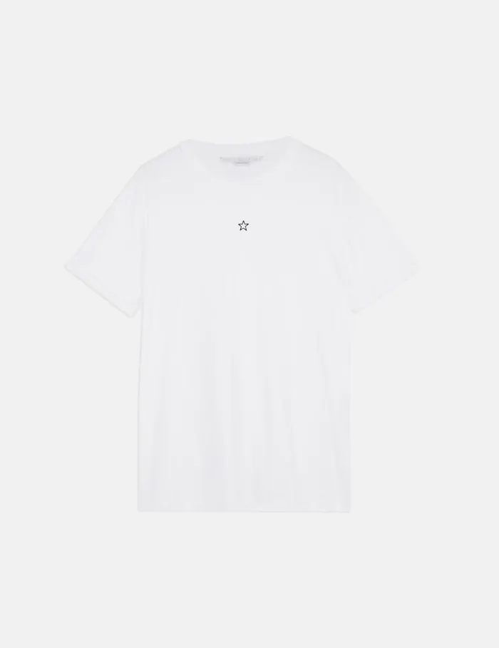 Women Ministar Tshirt Pure White Stella McCartney Sweatshirts And TShirts
