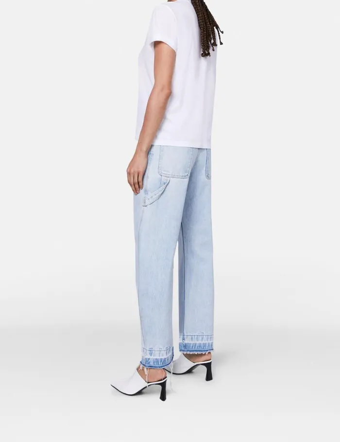 Women Ministar Tshirt Pure White Stella McCartney Sweatshirts And TShirts