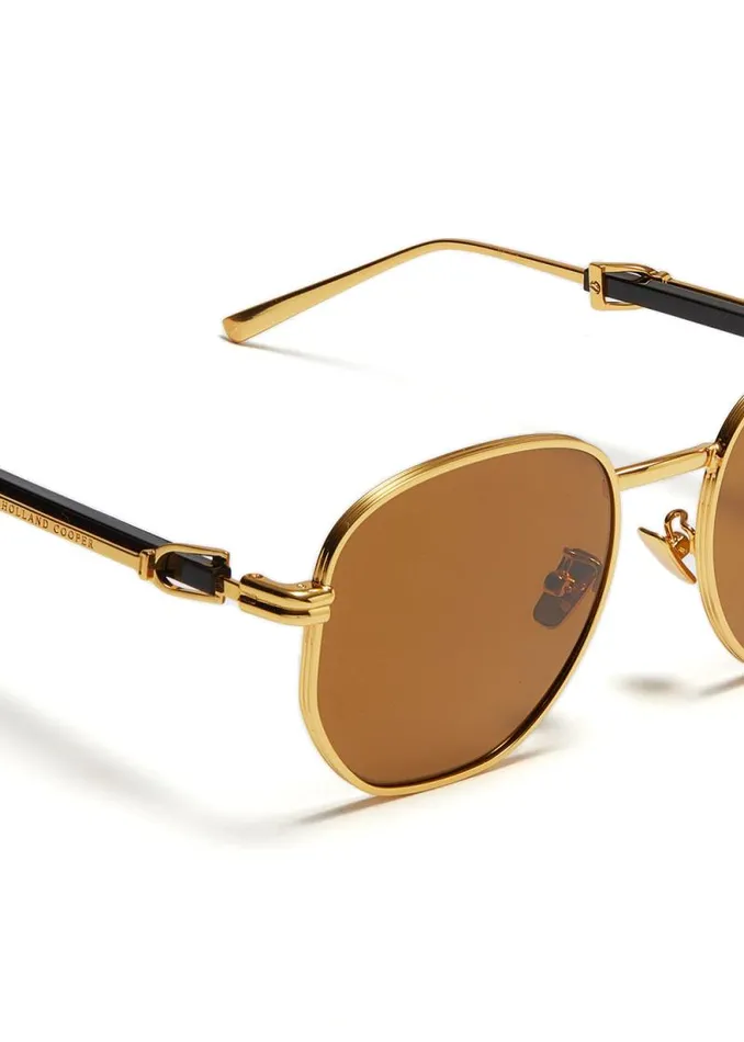 Women Monaco Sunglasses Gold Holland Cooper Sunglasses Women Monaco Sunglasses Gold Holland Cooper Sunglasses