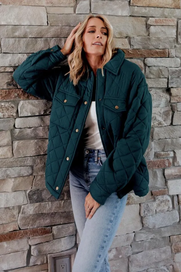 Women Nadia Button Up Jacket Emerald Baltic Born Outerwear Women Nadia Button Up Jacket Emerald Baltic Born Outerwear