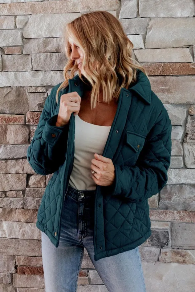 Women Nadia Button Up Jacket Emerald Baltic Born Outerwear Women Nadia Button Up Jacket Emerald Baltic Born Outerwear