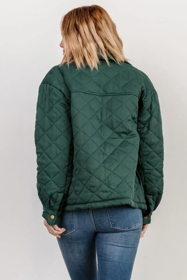 Women Nadia Button Up Jacket Emerald Baltic Born Outerwear Women Nadia Button Up Jacket Emerald Baltic Born Outerwear