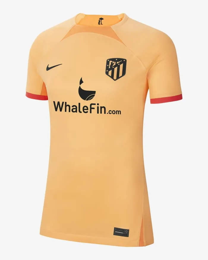 Women Nike All Clothing Atltico Madrid 202223 Stadium Third Peach Creamatomic Orangeblack Women Nike All Clothing Atltico Madrid 202223 Stadium Third Peach Creamatomic Orangeblack