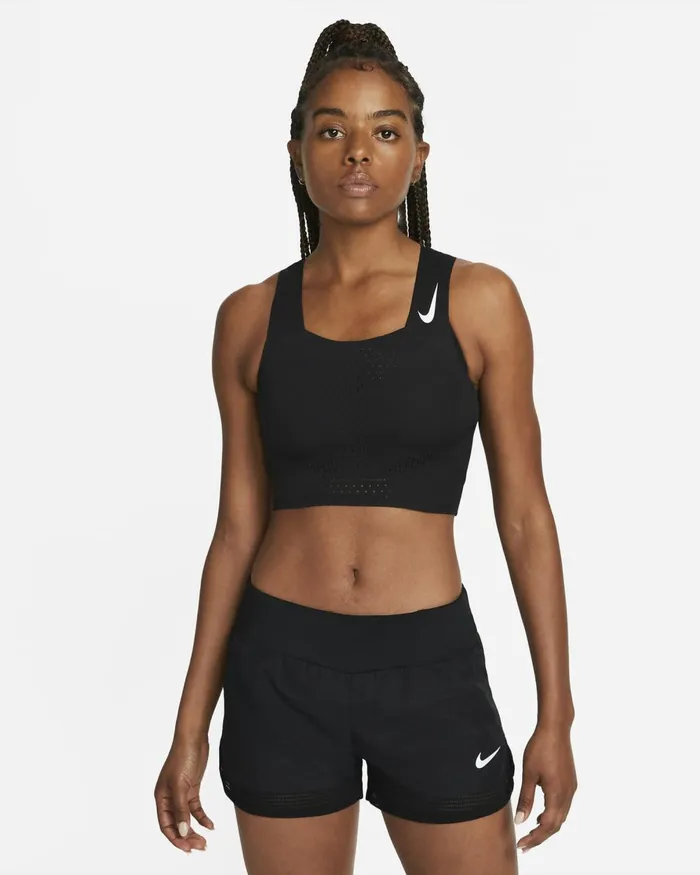 Women Nike All Clothing DriFIT ADV AeroSwift Blackwhite