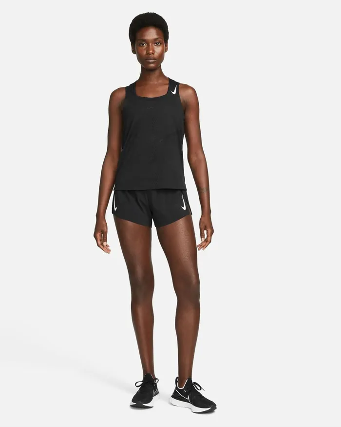Women Nike All Clothing DriFIT ADV AeroSwift Blackwhite