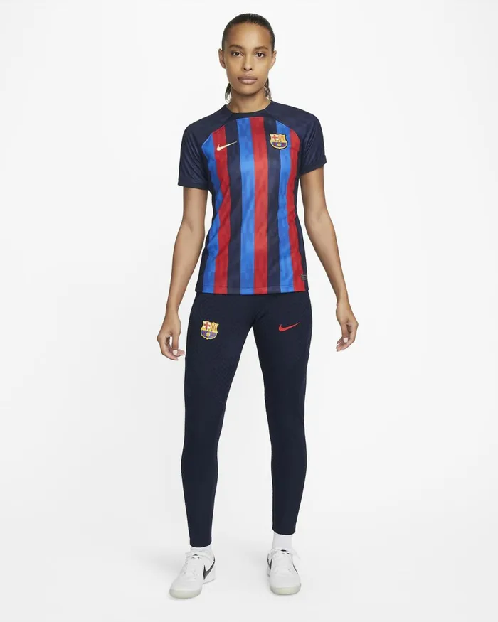 Women Nike All Clothing FC Barcelona Strike Elite Obsidianuniversity Red