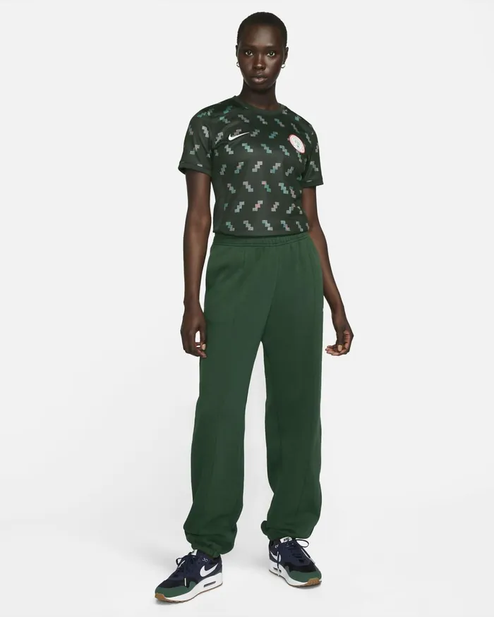 Women Nike All Clothing Nigeria 2023 Stadium Away Night Forestwhite