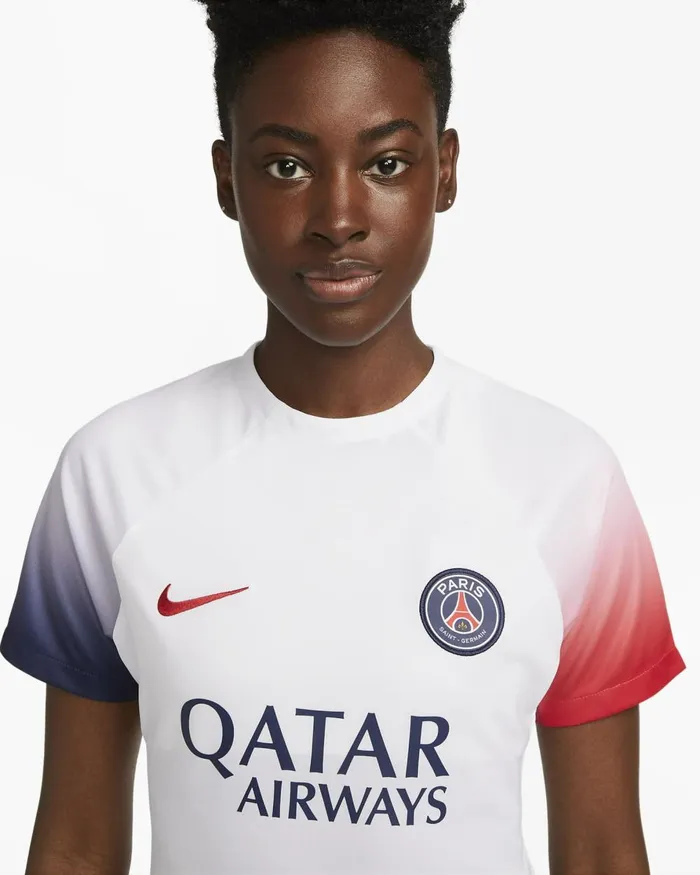 Women Nike All Clothing Paris SaintGermain Academy Pro Whitewhitemidnight Navyuniversity Red