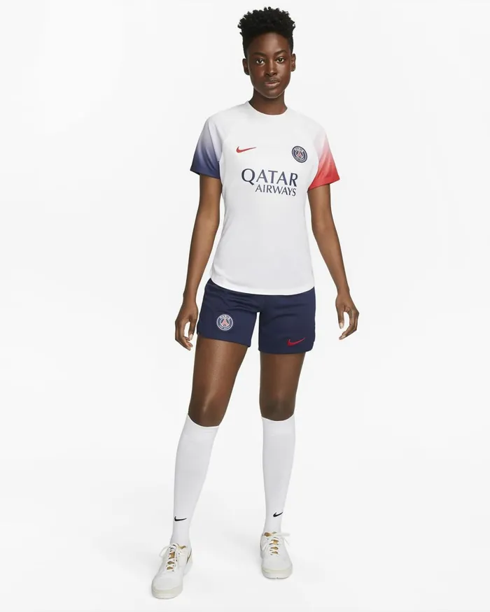 Women Nike All Clothing Paris SaintGermain Academy Pro Whitewhitemidnight Navyuniversity Red