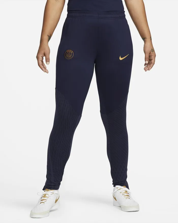 Women Nike All Clothing Paris SaintGermain Strike Blackened Blueblackened Bluegold Suede