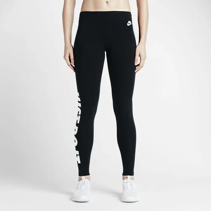 Women Nike All Clothing Sportswear LegASee Blackwhite