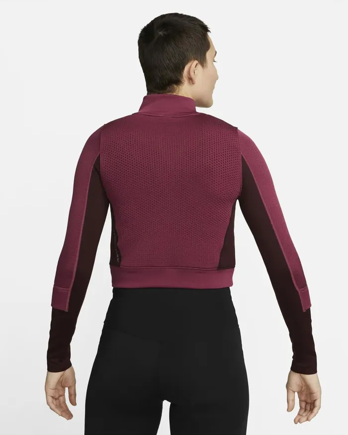 Women Nike All Clothing ThermaFIT ADV City Ready Rosewoodburgundy Crushrosewood