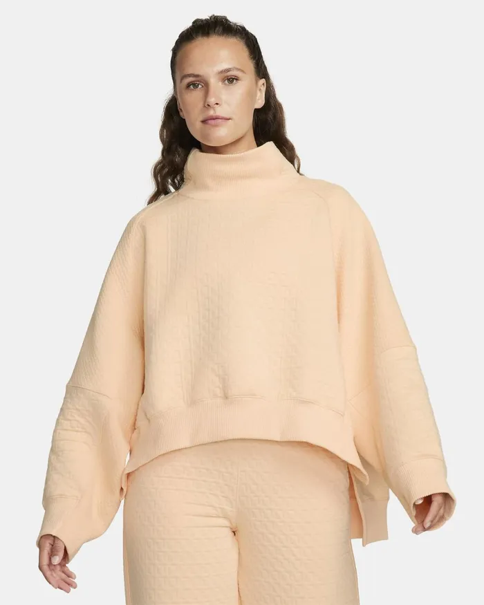Women Nike All Clothing Yoga ThermaFIT Ice Peach