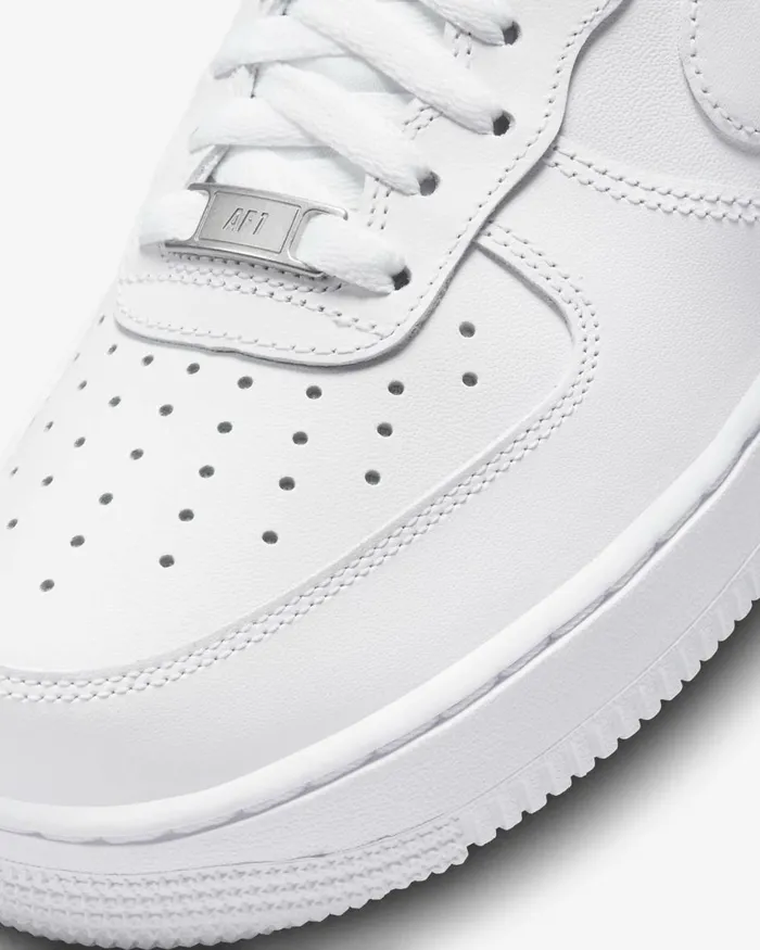 Women Nike All Shoes Air Force 1 03907 EasyOn Whitewhitewhite