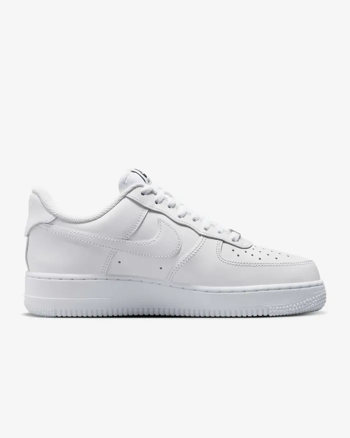 Women Nike All Shoes Air Force 1 03907 EasyOn Whitewhitewhite