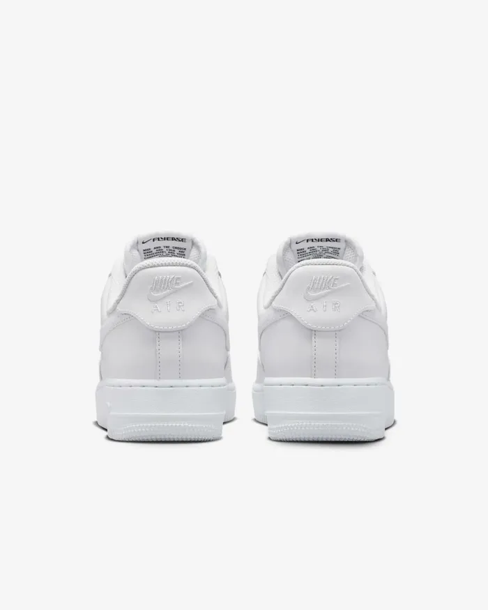 Women Nike All Shoes Air Force 1 03907 EasyOn Whitewhitewhite