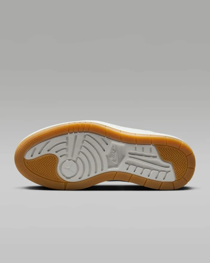 Women Nike All Shoes Air Jordan 1 Elevate High SE Whitesailgum Light Brownwhite