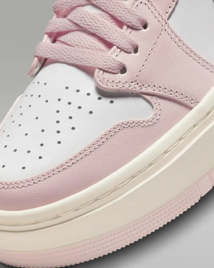 Women Nike All Shoes Air Jordan 1 Elevate Low Atmospherewhiteguava Icelight Steel Grey