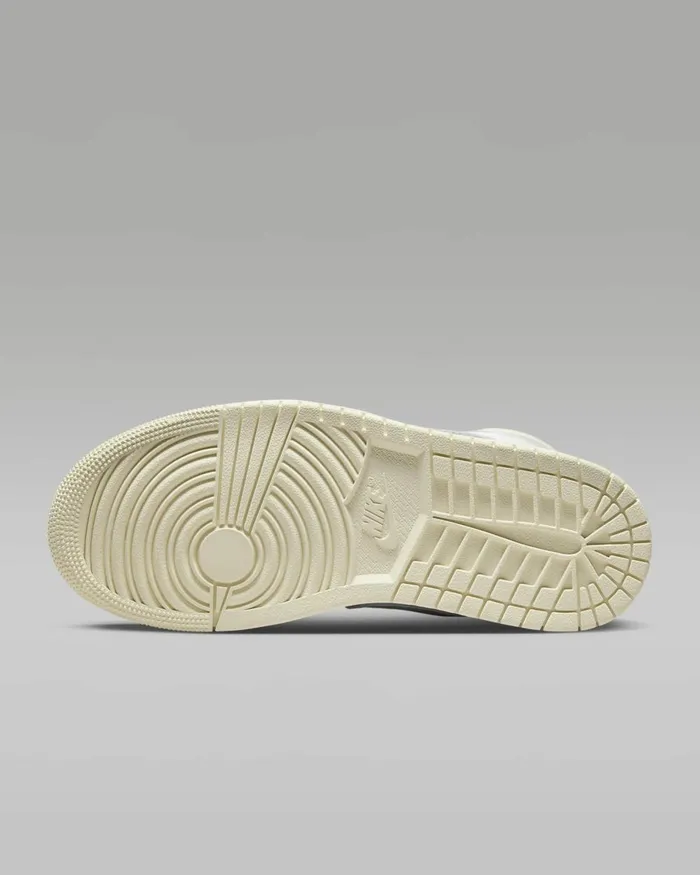 Women Nike All Shoes Air Jordan 1 High MM Whitesailcoconut Milkpure Platinum