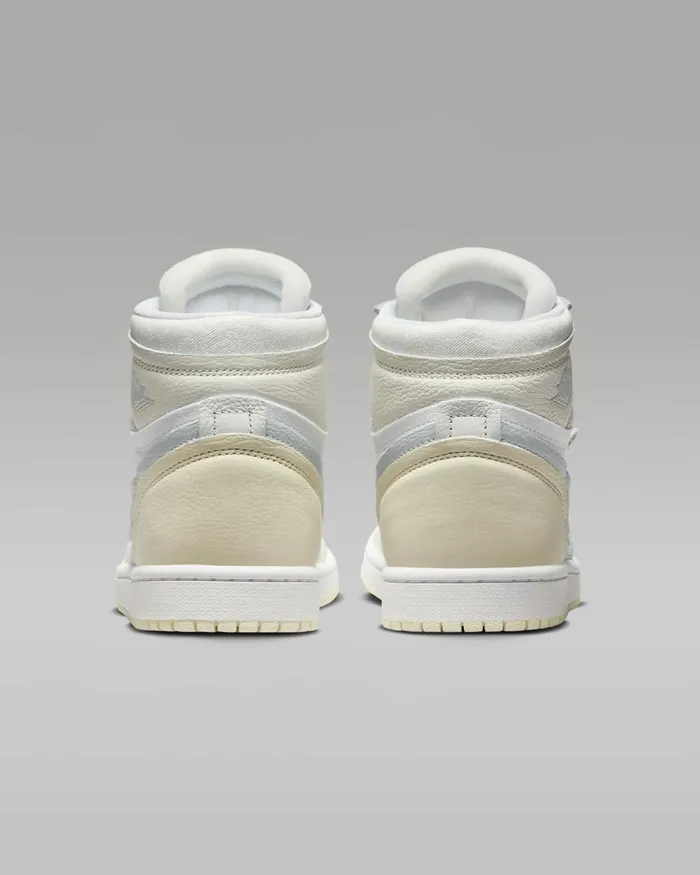 Women Nike All Shoes Air Jordan 1 High MM Whitesailcoconut Milkpure Platinum
