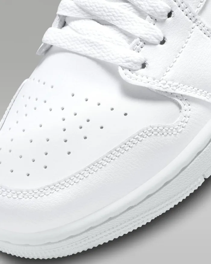 Women Nike All Shoes Air Jordan 1 Low Whitewhitewhite