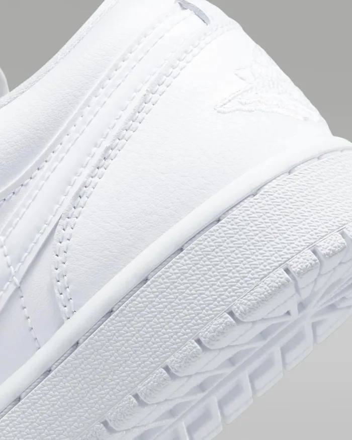 Women Nike All Shoes Air Jordan 1 Low Whitewhitewhite