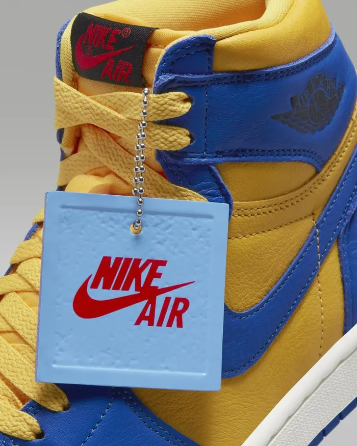 Women Nike All Shoes Air Jordan 1 Retro High OG Varsity Maizesailgame Royal