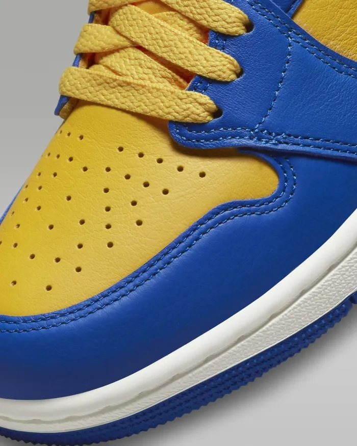 Women Nike All Shoes Air Jordan 1 Retro High OG Varsity Maizesailgame Royal