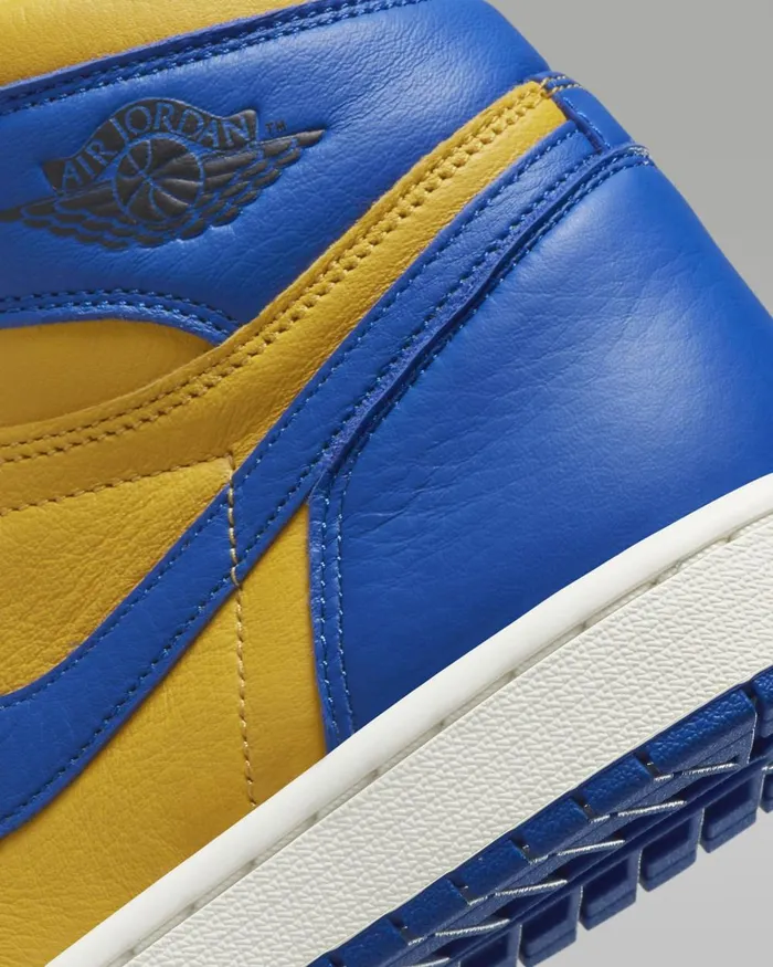 Women Nike All Shoes Air Jordan 1 Retro High OG Varsity Maizesailgame Royal