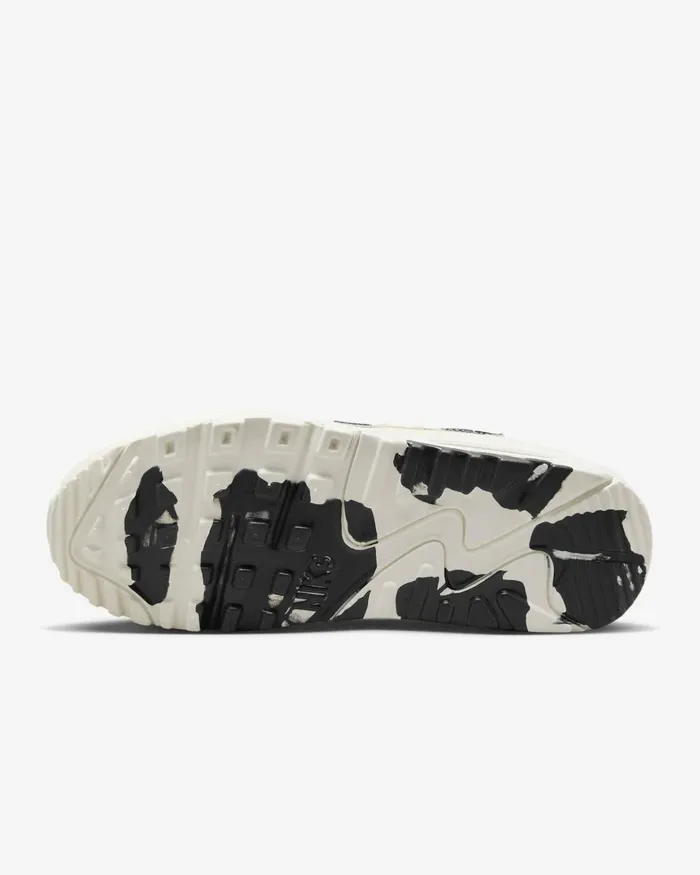 Women Nike All Shoes Air Max 90 Futura Sailchromeblack