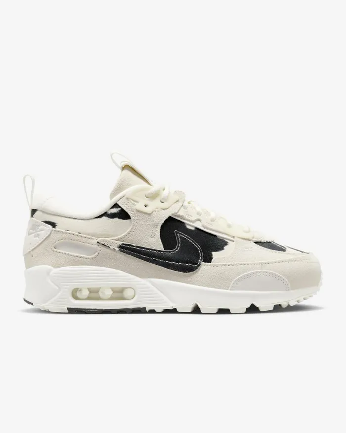 Women Nike All Shoes Air Max 90 Futura Sailchromeblack