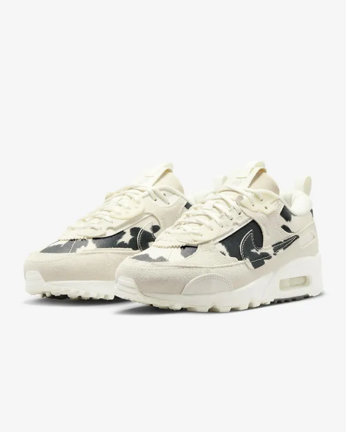 Women Nike All Shoes Air Max 90 Futura Sailchromeblack
