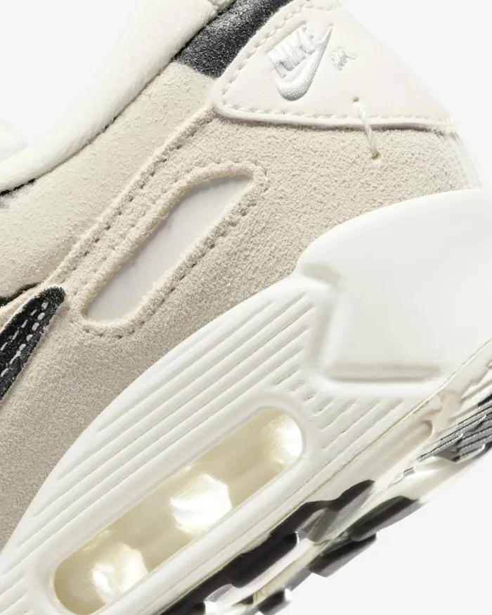 Women Nike All Shoes Air Max 90 Futura Sailchromeblack