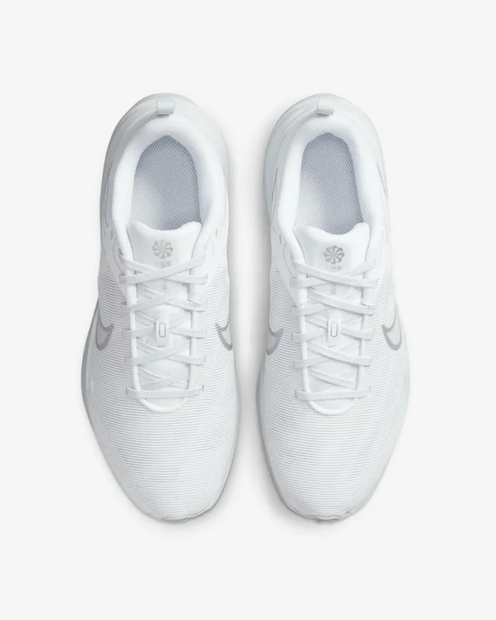 Women Nike All Shoes Downshifter 12 Whitepure Platinummetallic Silver