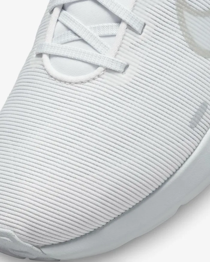 Women Nike All Shoes Downshifter 12 Whitepure Platinummetallic Silver