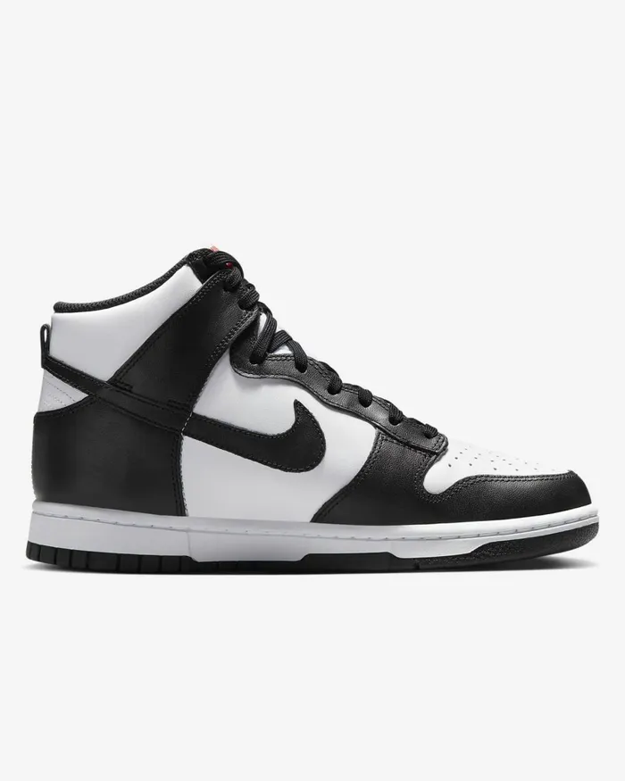 Women Nike All Shoes Dunk High Whiteuniversity Redblack