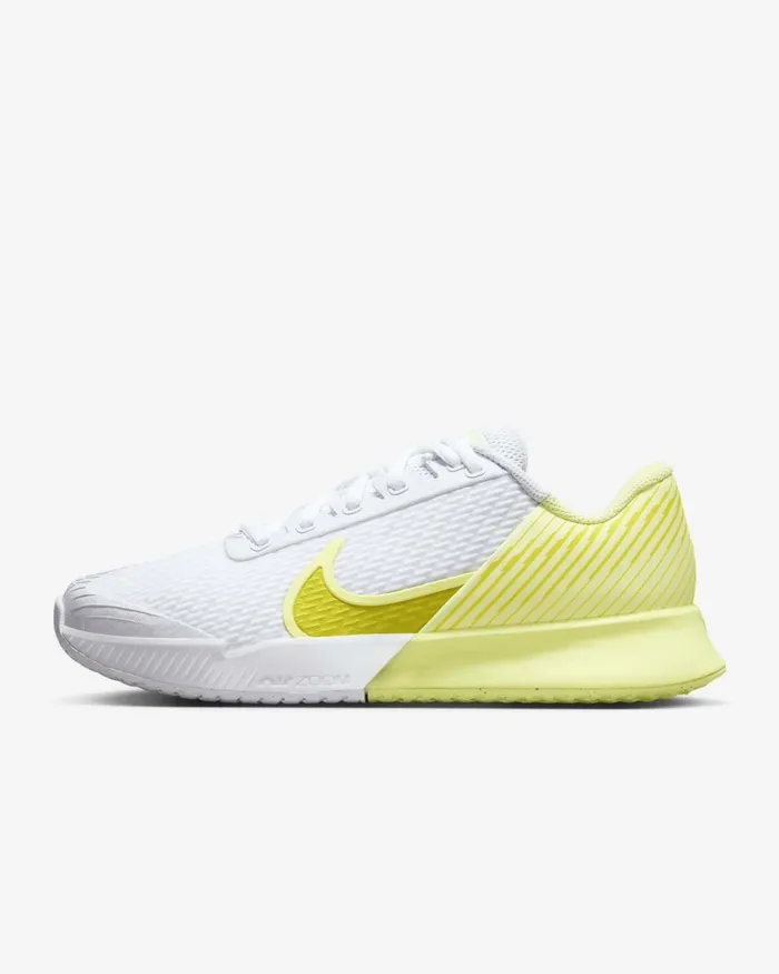 Women Nike All Shoes NikeCourt Air Zoom Vapor Pro 2 Whiteluminous Greenhigh Voltage