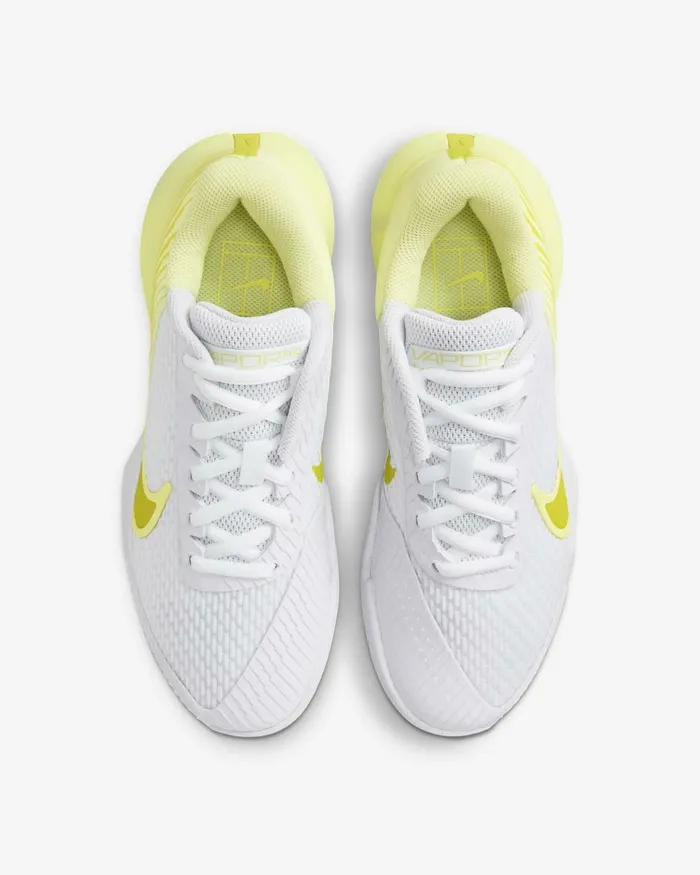 Women Nike All Shoes NikeCourt Air Zoom Vapor Pro 2 Whiteluminous Greenhigh Voltage