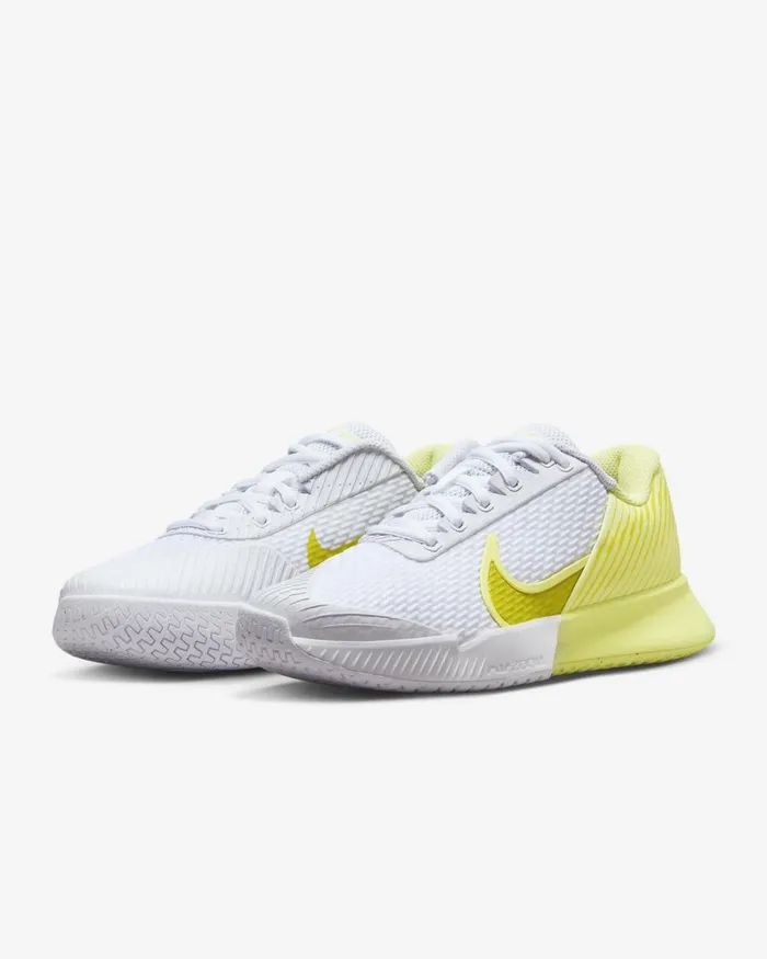Women Nike All Shoes NikeCourt Air Zoom Vapor Pro 2 Whiteluminous Greenhigh Voltage